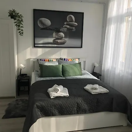 Beautiful Newly Refurbished Studio,fully Equipped Walking Distance To The Park Where Will Find The World Famous Szechenyi Thermal Bath Spa, Museums , And The Capital Circus , Ac, Smart Tv, High Speed Internet Budapeszt