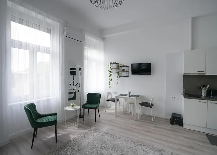 Beautiful Newly Refurbished Studio,fully Equipped Walking Distance To The Park Where Will Find The World Famous Szechenyi Thermal Bath Spa, Museums , And The Capital Circus , Ac, Smart Tv, High Speed Internet *